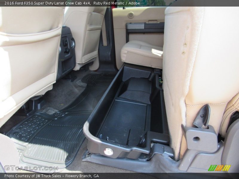 Ruby Red Metallic / Adobe 2016 Ford F350 Super Duty Lariat Crew Cab 4x4