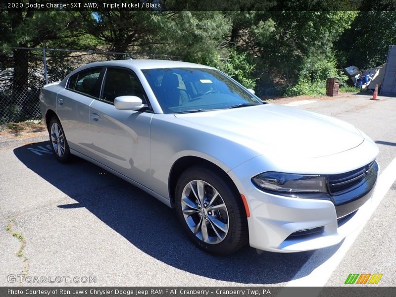 Triple Nickel / Black 2020 Dodge Charger SXT AWD