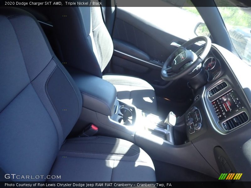 Triple Nickel / Black 2020 Dodge Charger SXT AWD