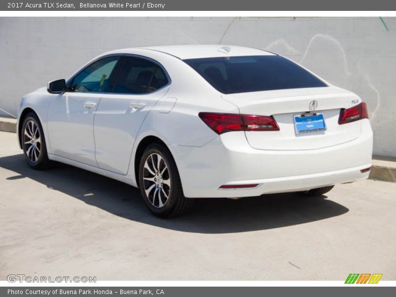 Bellanova White Pearl / Ebony 2017 Acura TLX Sedan