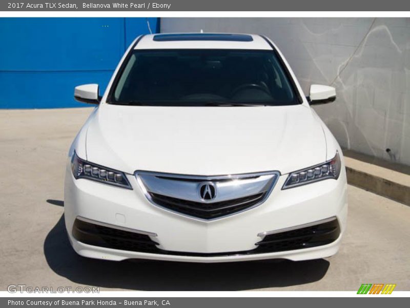 Bellanova White Pearl / Ebony 2017 Acura TLX Sedan