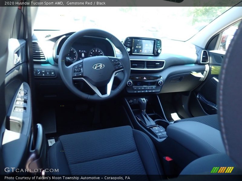 Gemstone Red / Black 2020 Hyundai Tucson Sport AWD