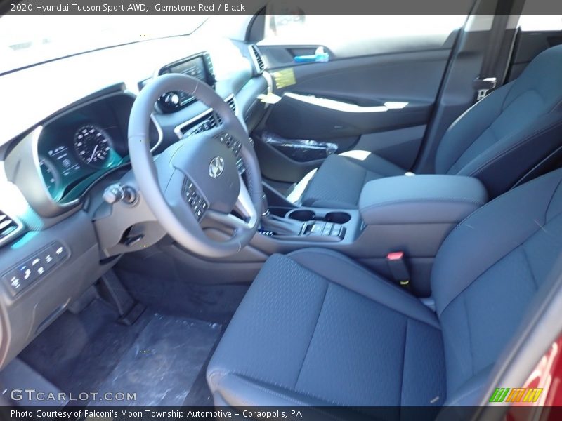 Gemstone Red / Black 2020 Hyundai Tucson Sport AWD