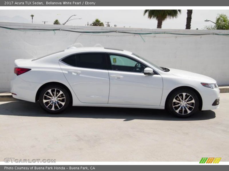 Bellanova White Pearl / Ebony 2017 Acura TLX Sedan