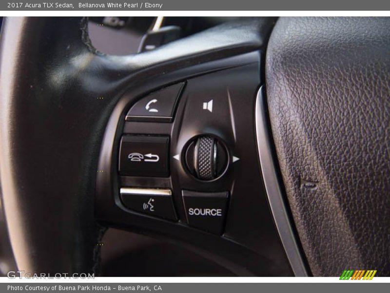 Bellanova White Pearl / Ebony 2017 Acura TLX Sedan