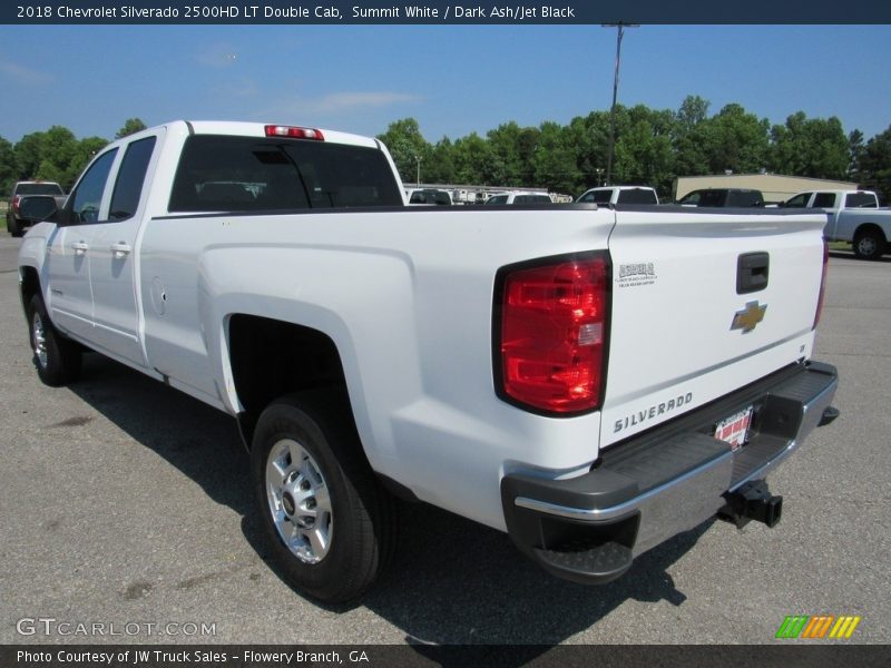 Summit White / Dark Ash/Jet Black 2018 Chevrolet Silverado 2500HD LT Double Cab