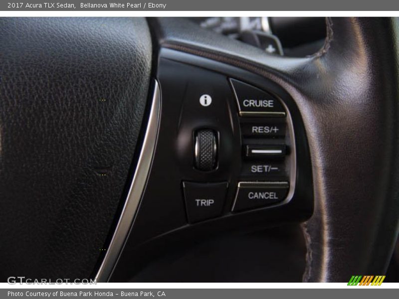 Bellanova White Pearl / Ebony 2017 Acura TLX Sedan
