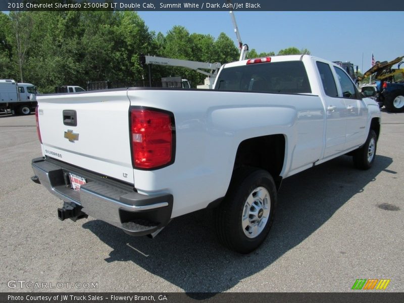 Summit White / Dark Ash/Jet Black 2018 Chevrolet Silverado 2500HD LT Double Cab