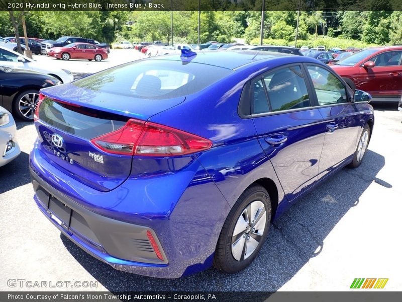 Intense Blue / Black 2020 Hyundai Ioniq Hybrid Blue