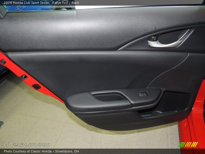 Rallye Red / Black 2020 Honda Civic Sport Sedan