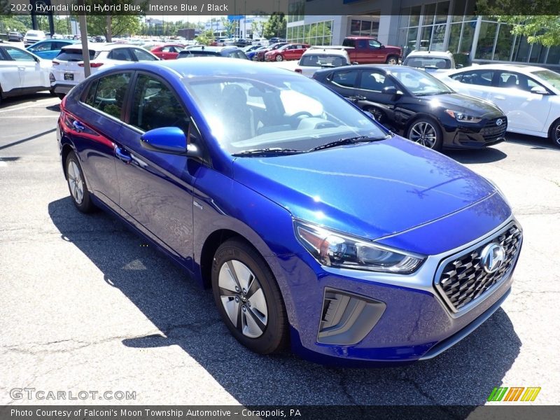 Intense Blue / Black 2020 Hyundai Ioniq Hybrid Blue