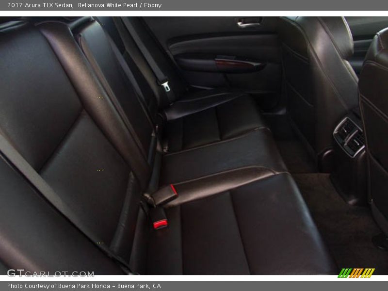 Bellanova White Pearl / Ebony 2017 Acura TLX Sedan
