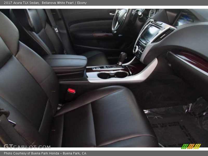 Bellanova White Pearl / Ebony 2017 Acura TLX Sedan