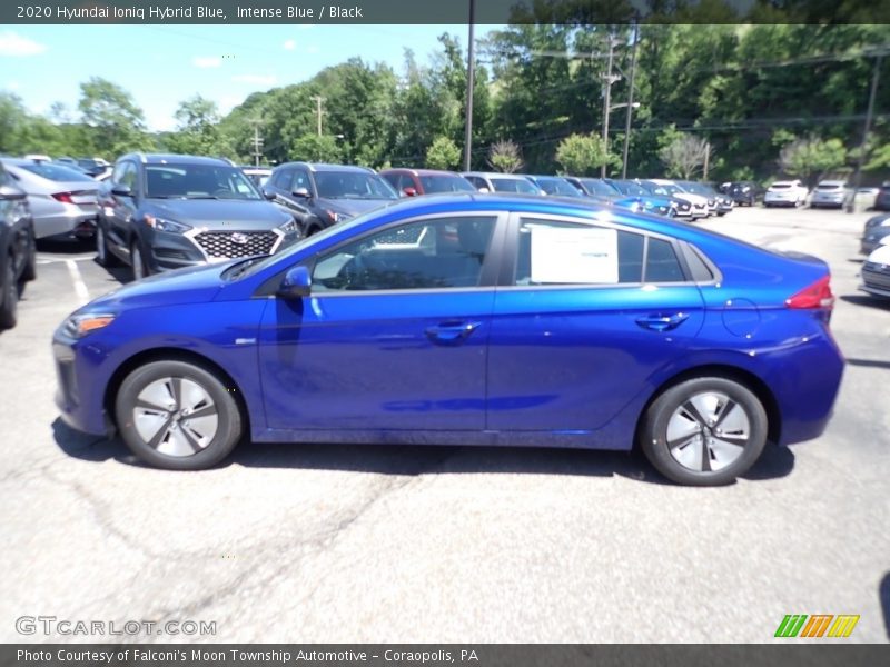 Intense Blue / Black 2020 Hyundai Ioniq Hybrid Blue