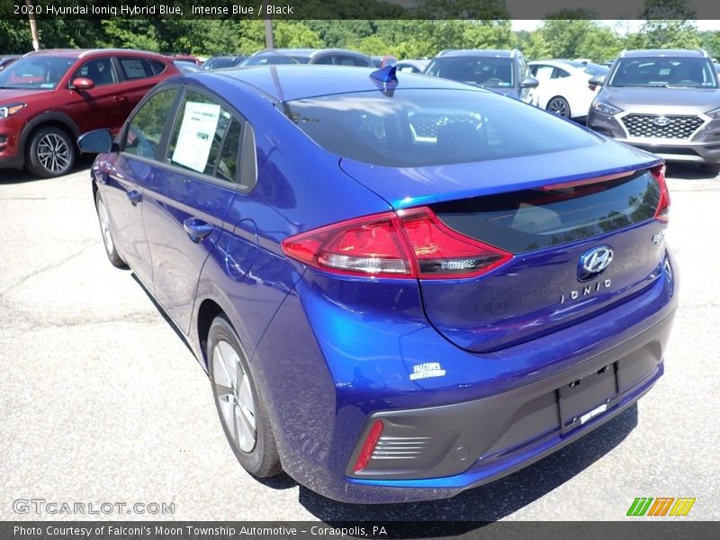 Intense Blue / Black 2020 Hyundai Ioniq Hybrid Blue