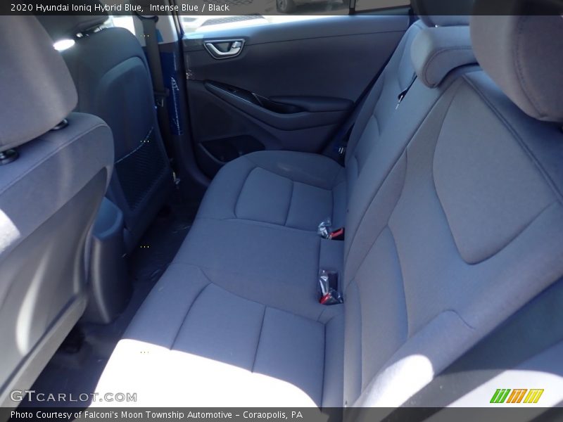 Intense Blue / Black 2020 Hyundai Ioniq Hybrid Blue