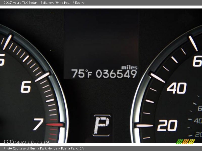 Bellanova White Pearl / Ebony 2017 Acura TLX Sedan