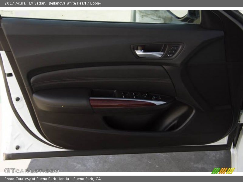 Bellanova White Pearl / Ebony 2017 Acura TLX Sedan