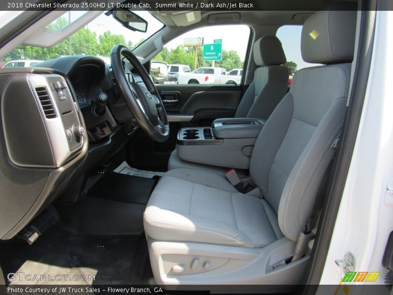 Summit White / Dark Ash/Jet Black 2018 Chevrolet Silverado 2500HD LT Double Cab