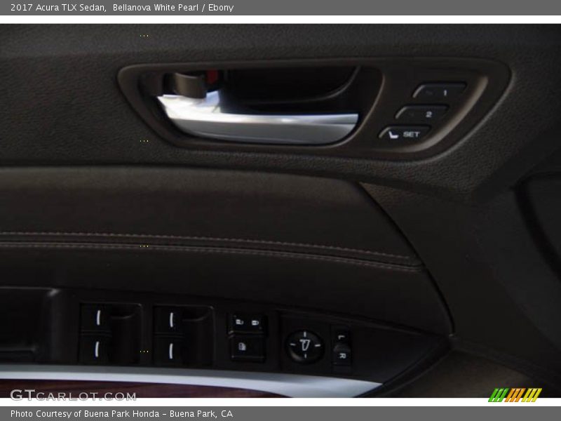 Bellanova White Pearl / Ebony 2017 Acura TLX Sedan
