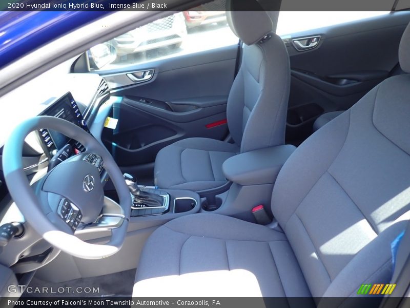 Intense Blue / Black 2020 Hyundai Ioniq Hybrid Blue