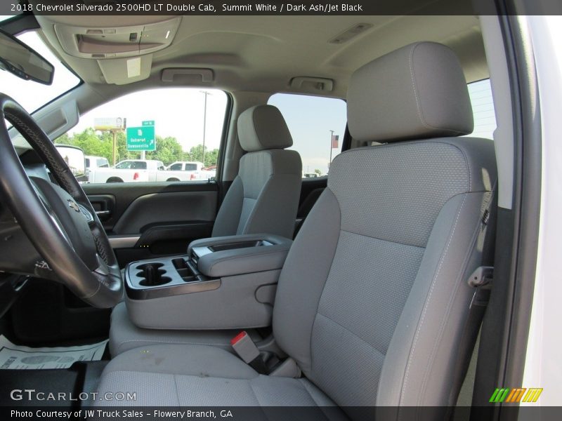 Summit White / Dark Ash/Jet Black 2018 Chevrolet Silverado 2500HD LT Double Cab