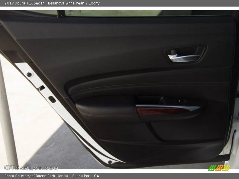 Bellanova White Pearl / Ebony 2017 Acura TLX Sedan