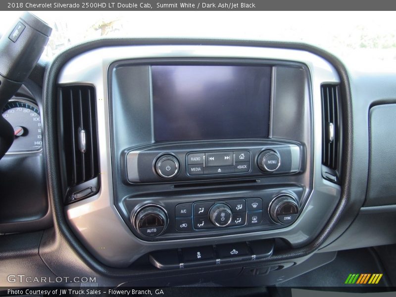 Summit White / Dark Ash/Jet Black 2018 Chevrolet Silverado 2500HD LT Double Cab
