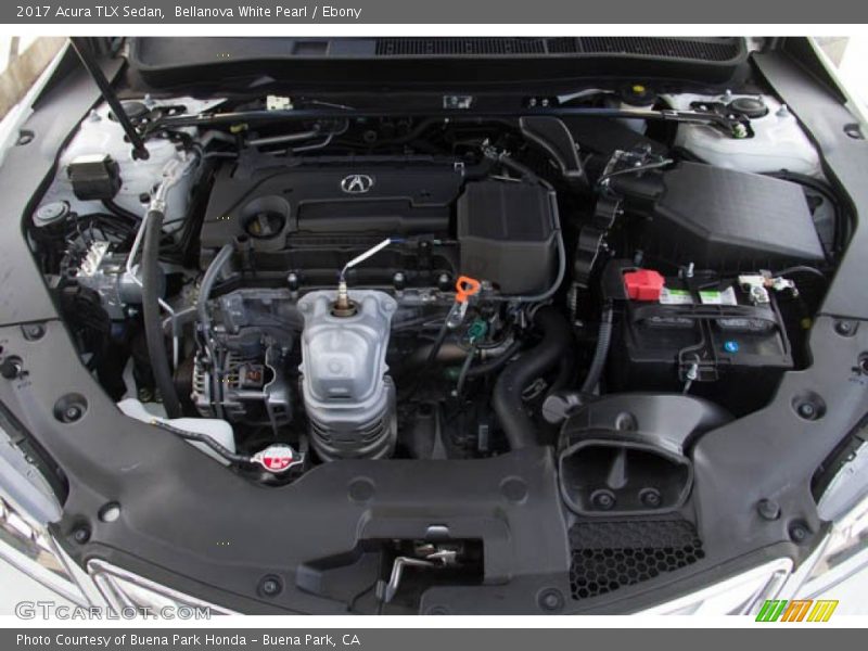 Bellanova White Pearl / Ebony 2017 Acura TLX Sedan