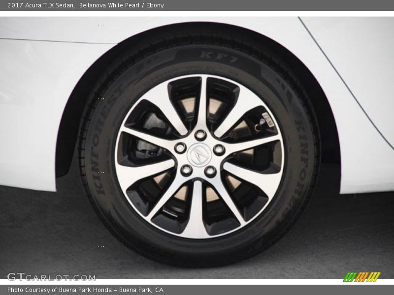 Bellanova White Pearl / Ebony 2017 Acura TLX Sedan