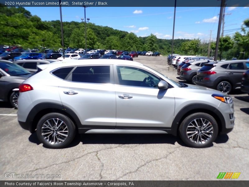 Stellar Silver / Black 2020 Hyundai Tucson Limited AWD