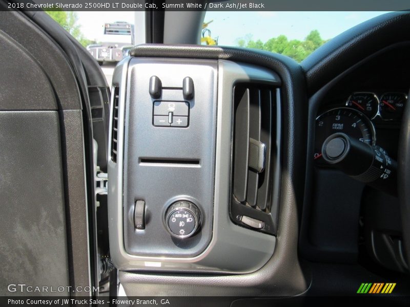 Summit White / Dark Ash/Jet Black 2018 Chevrolet Silverado 2500HD LT Double Cab