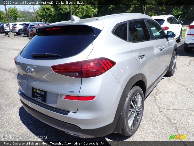 Stellar Silver / Black 2020 Hyundai Tucson Limited AWD