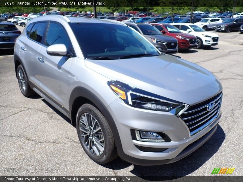 Stellar Silver / Black 2020 Hyundai Tucson Limited AWD