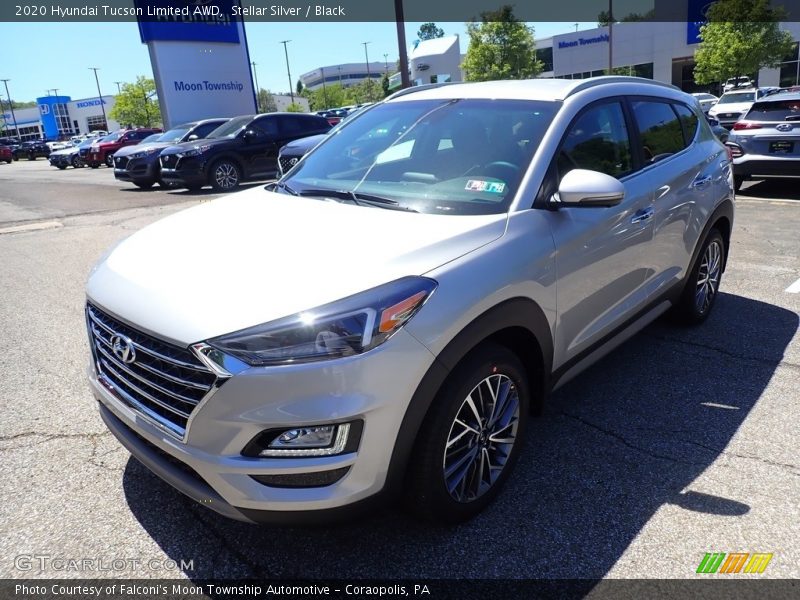 Stellar Silver / Black 2020 Hyundai Tucson Limited AWD