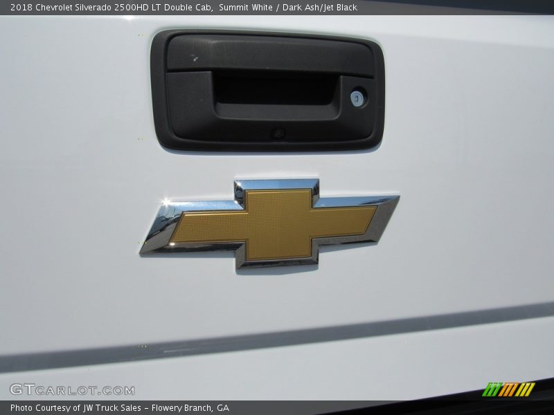 Summit White / Dark Ash/Jet Black 2018 Chevrolet Silverado 2500HD LT Double Cab
