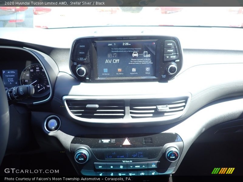 Stellar Silver / Black 2020 Hyundai Tucson Limited AWD