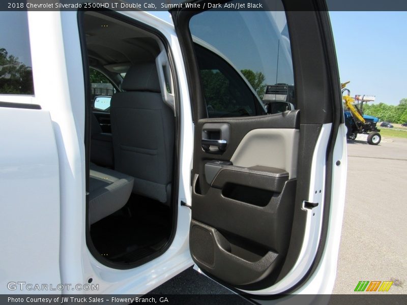 Summit White / Dark Ash/Jet Black 2018 Chevrolet Silverado 2500HD LT Double Cab