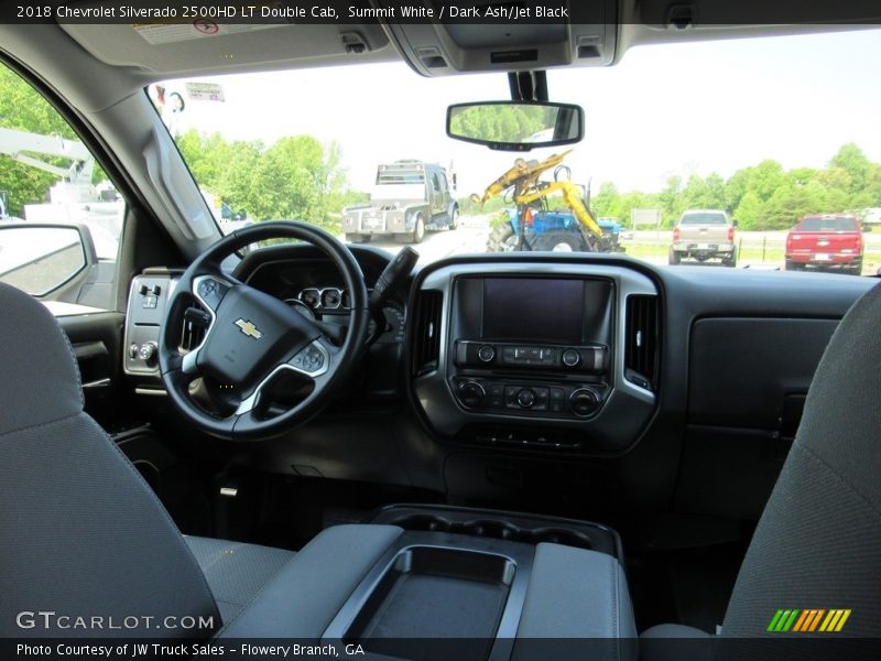 Summit White / Dark Ash/Jet Black 2018 Chevrolet Silverado 2500HD LT Double Cab