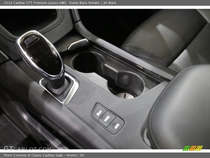 Stellar Black Metallic / Jet Black 2019 Cadillac XT5 Premium Luxury AWD
