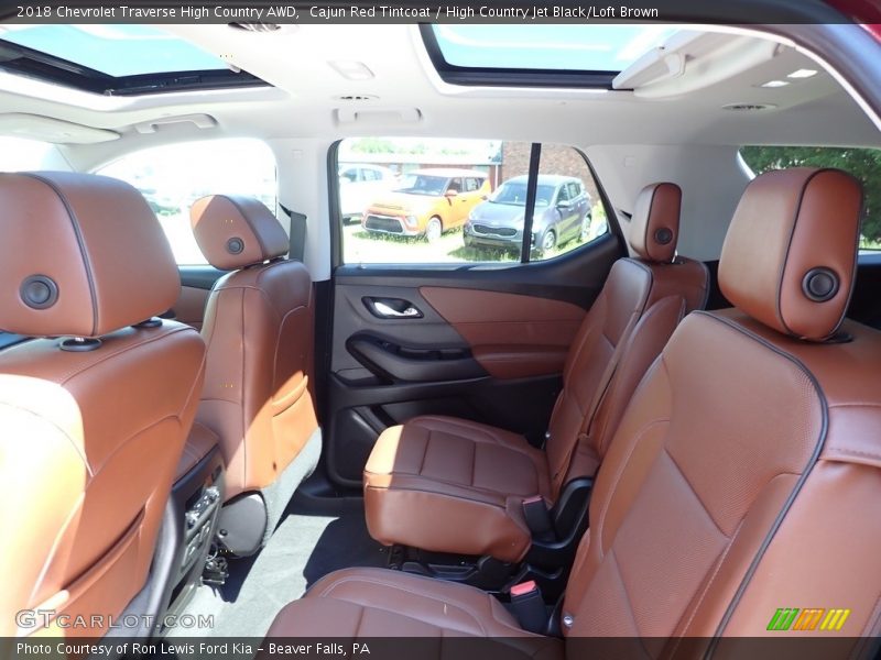 Cajun Red Tintcoat / High Country Jet Black/Loft Brown 2018 Chevrolet Traverse High Country AWD