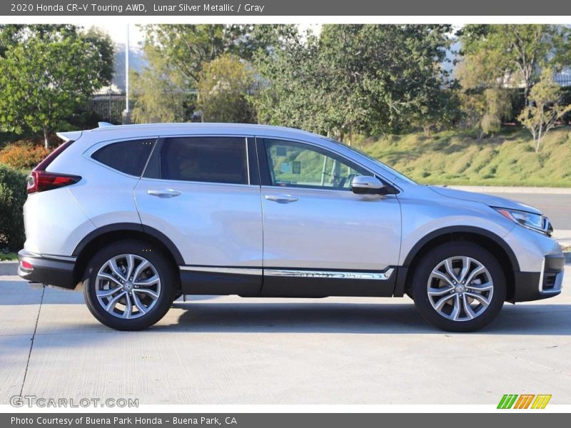 Lunar Silver Metallic / Gray 2020 Honda CR-V Touring AWD