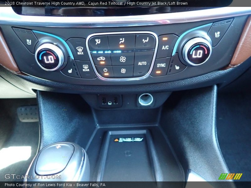 Cajun Red Tintcoat / High Country Jet Black/Loft Brown 2018 Chevrolet Traverse High Country AWD