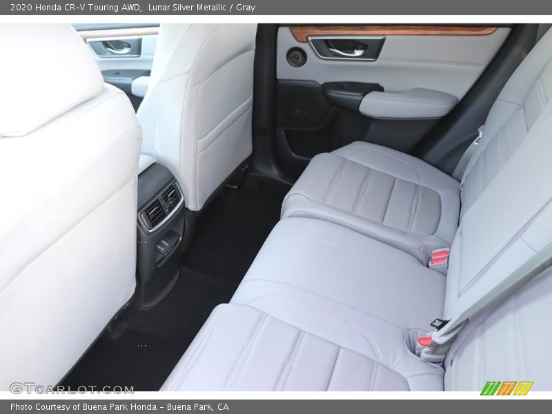Lunar Silver Metallic / Gray 2020 Honda CR-V Touring AWD
