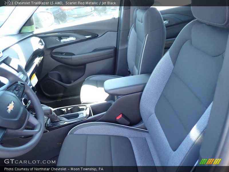 Scarlet Red Metallic / Jet Black 2021 Chevrolet TrailBlazer LS AWD