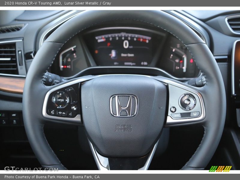 Lunar Silver Metallic / Gray 2020 Honda CR-V Touring AWD
