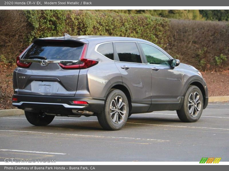 Modern Steel Metallic / Black 2020 Honda CR-V EX