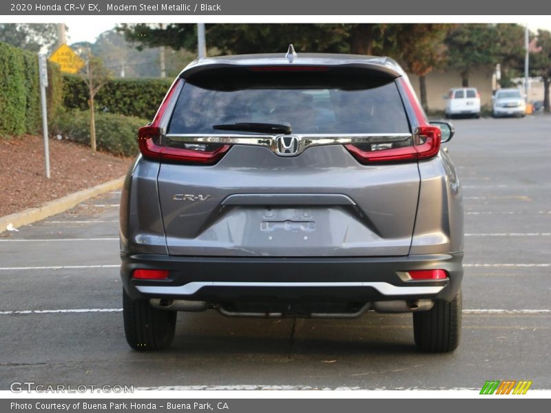 Modern Steel Metallic / Black 2020 Honda CR-V EX
