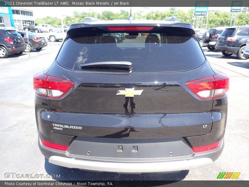 Mosaic Black Metallic / Jet Black 2021 Chevrolet TrailBlazer LT AWD