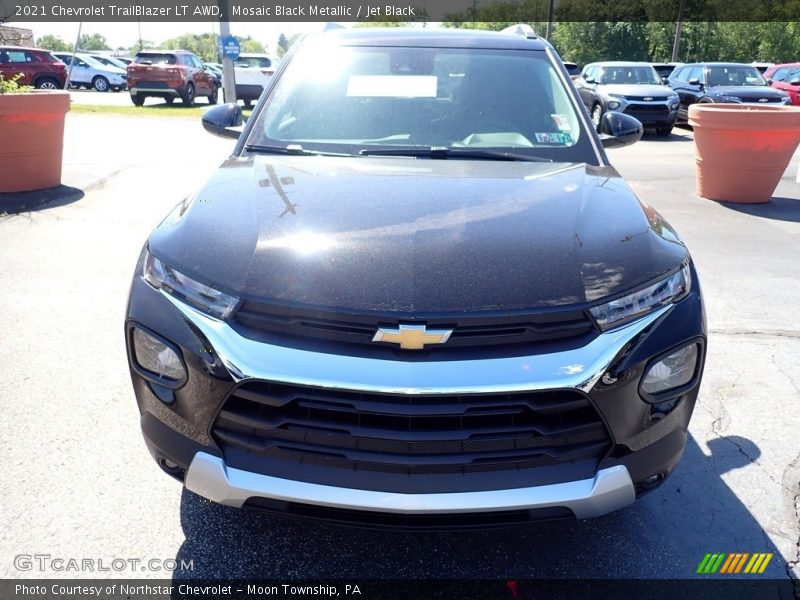 Mosaic Black Metallic / Jet Black 2021 Chevrolet TrailBlazer LT AWD